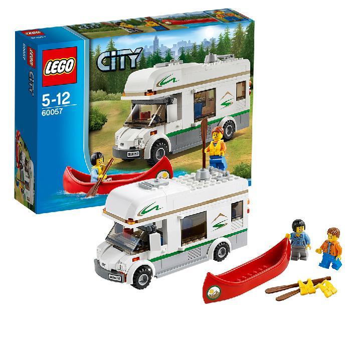 乐高城市组60057野营旅行车LEGO CITY 玩具积木拼搭益智男孩