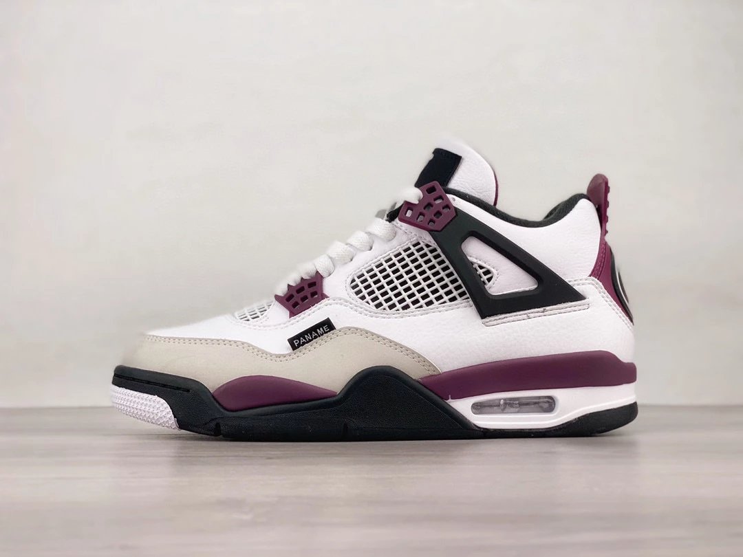 Air Jord*n 4 AJ4 Bordeaux Grand Paris Basketball Shoes CZ5624 CZ6509