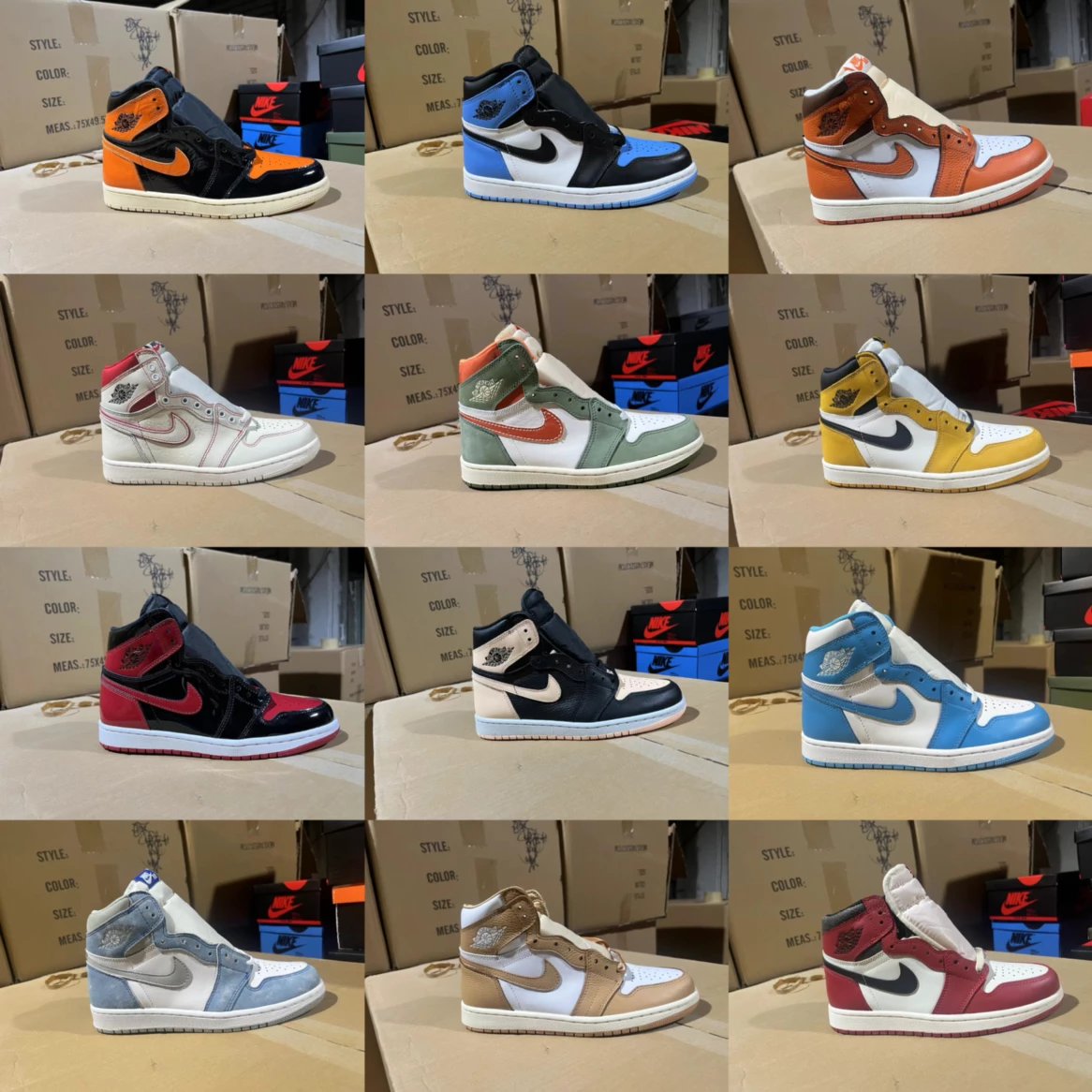 Nike Air Jordan 1 High University Blue White Sneakers