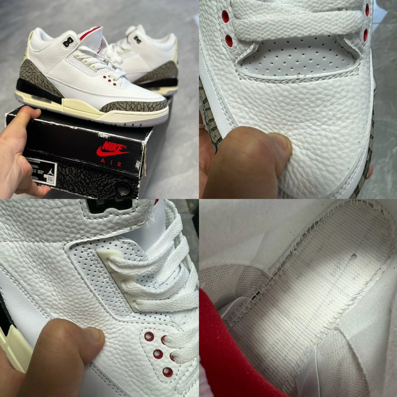 Nike Air Jordan 3 White Cement
