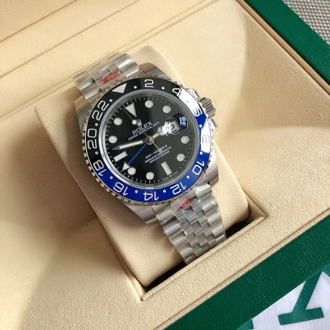 Rolex GMT-Master II Black Blue Bezel