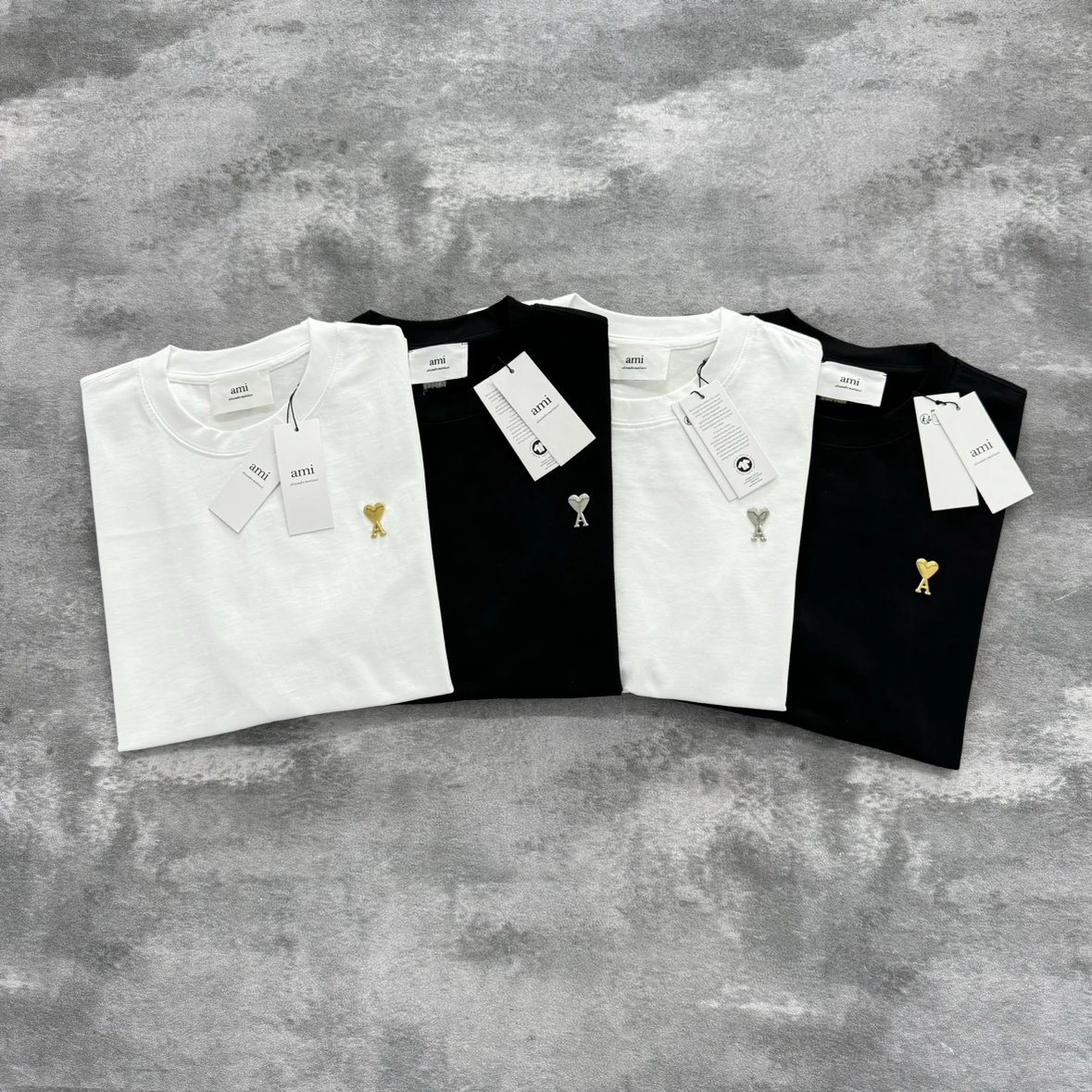 Ami Paris T-Shirt Black