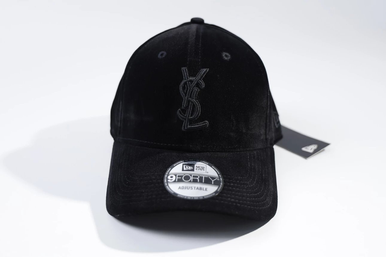 Saint Laurent New Era 9FORTY Snapback Cap Black