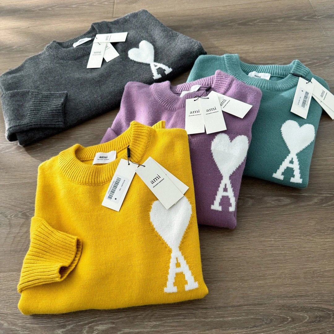 AMI Paris Crew Neck Sweater
