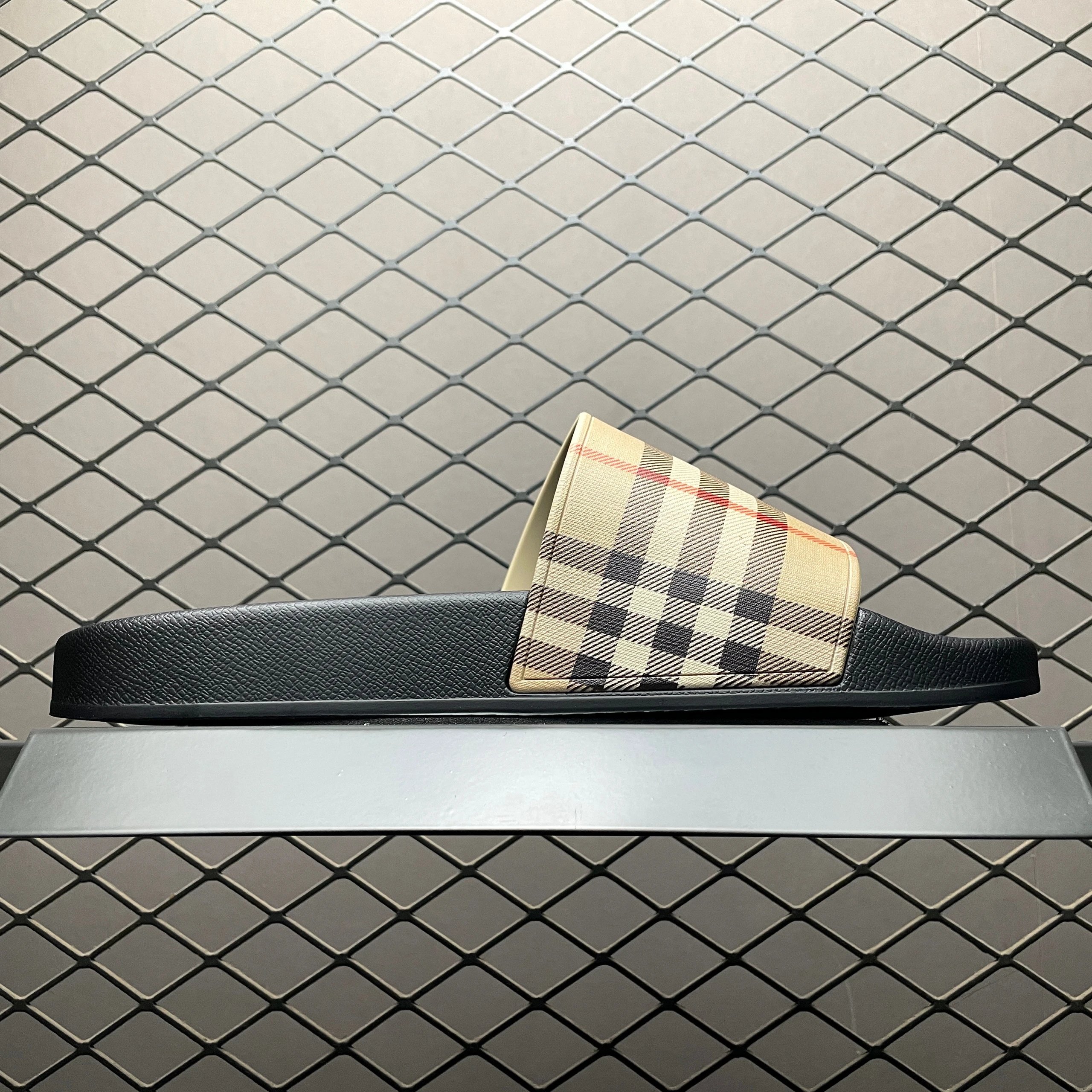 Burberry Check Slides