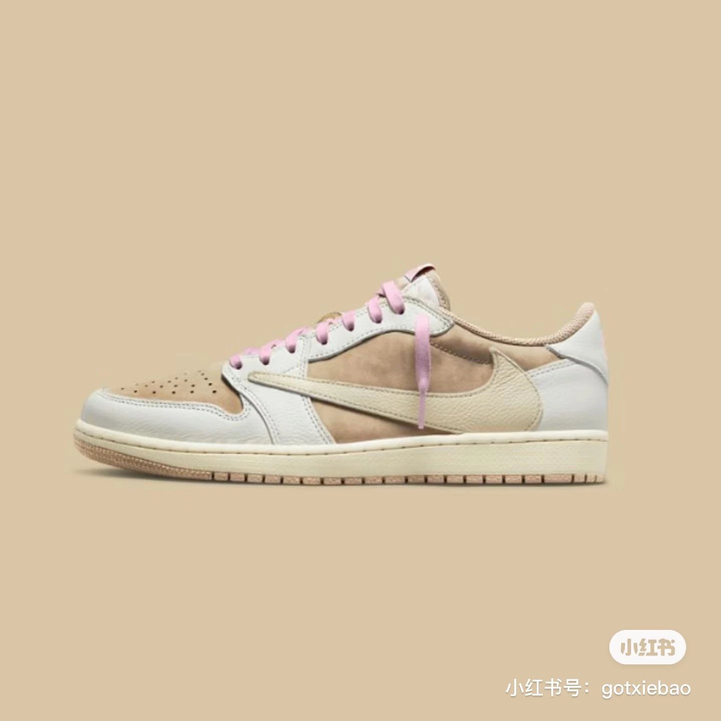 Nike Air Jordan 1 Low Travis Scott Reverse Mocha