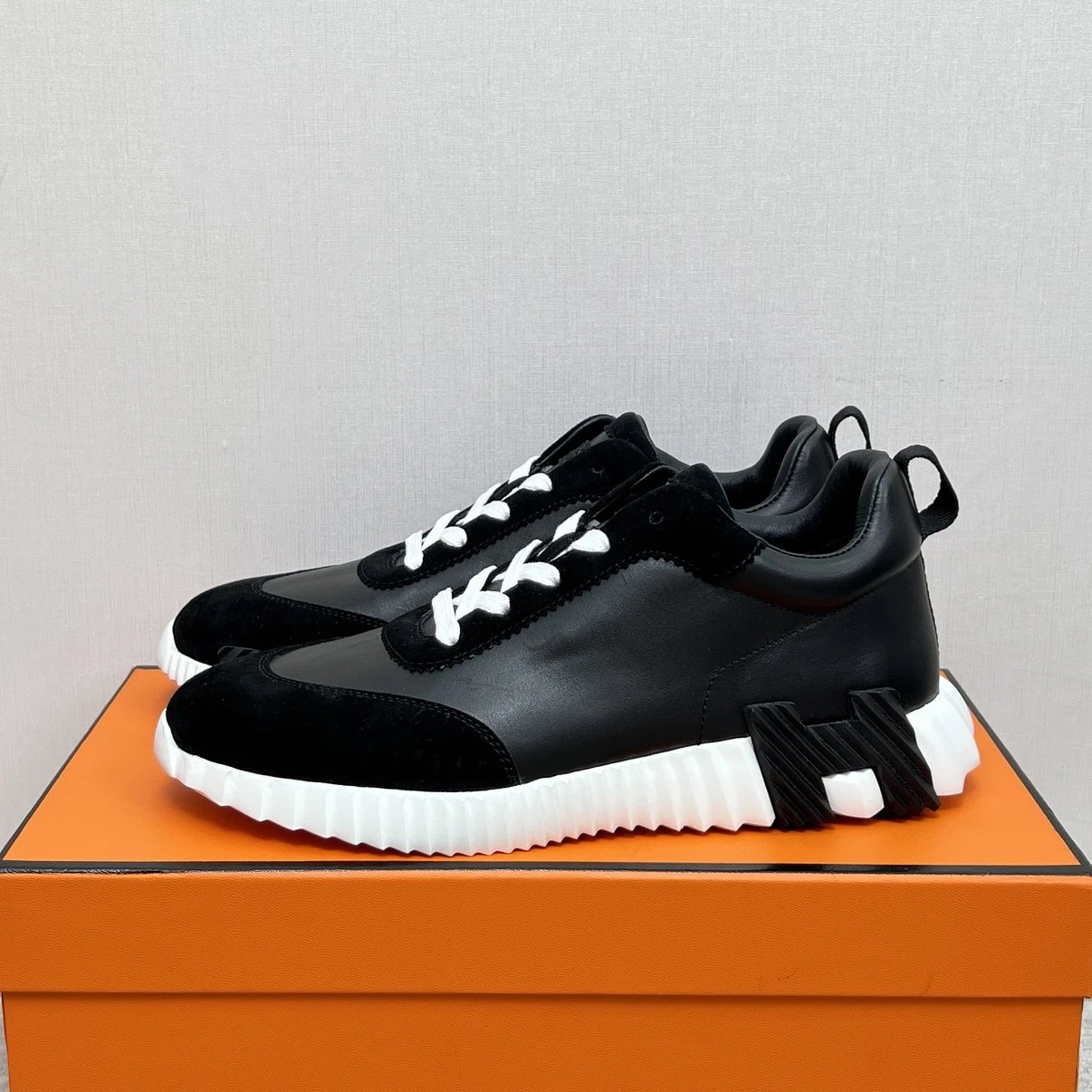 Hermes H-Strap Sneakers Black