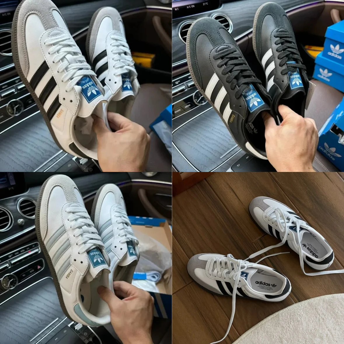 Adidas Samba Sneakers Black White