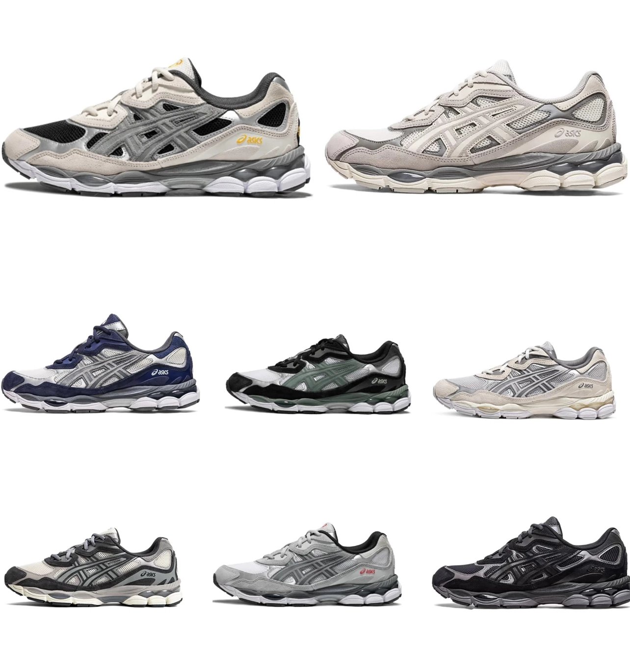 【复古美学 纯原货】阿斯克斯Asics GEL-NYC系列复古休闲跑鞋