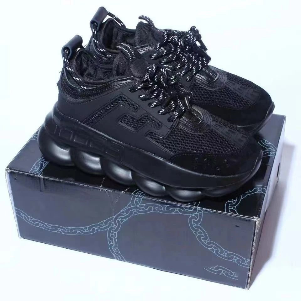 Versace Chain Reaction sneakers black
