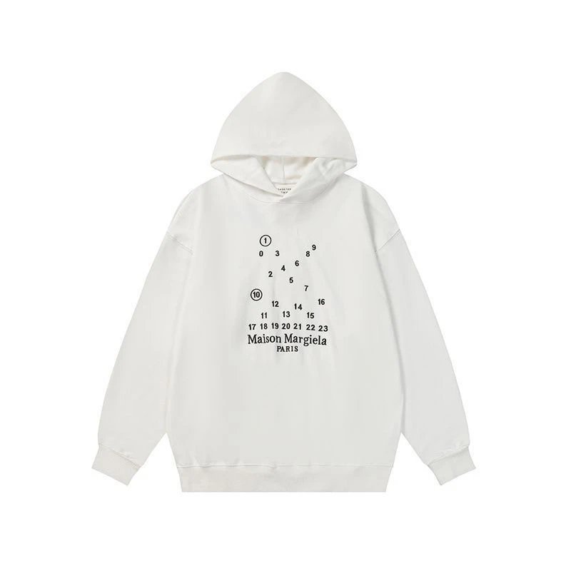 正确高品质版 Hoodie MM6圆领宽松卫衣 (多款）