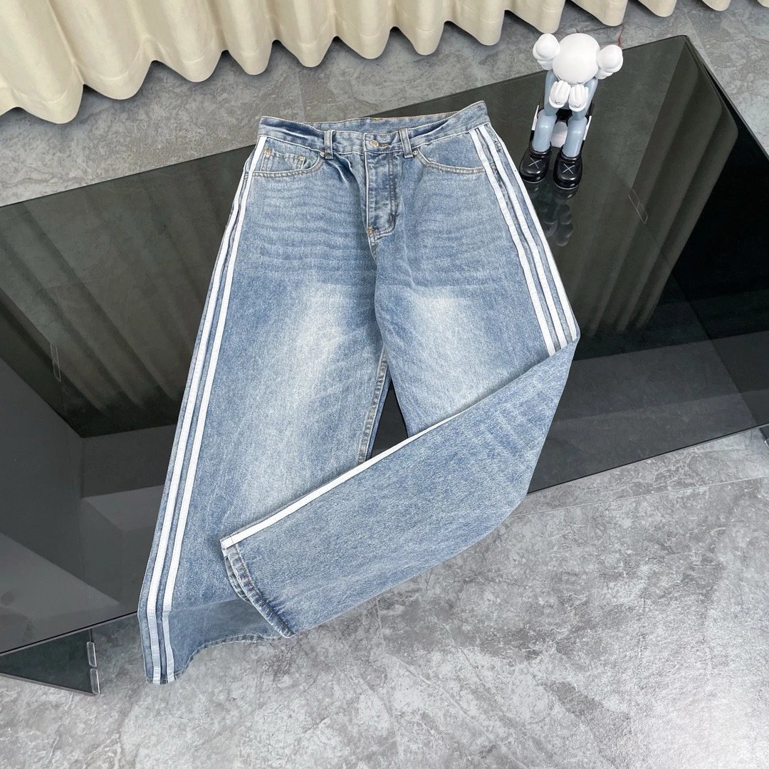bal x adi three bar wide leg pants