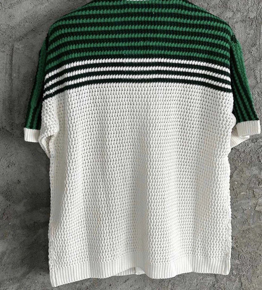 Striped Knit Cardigan