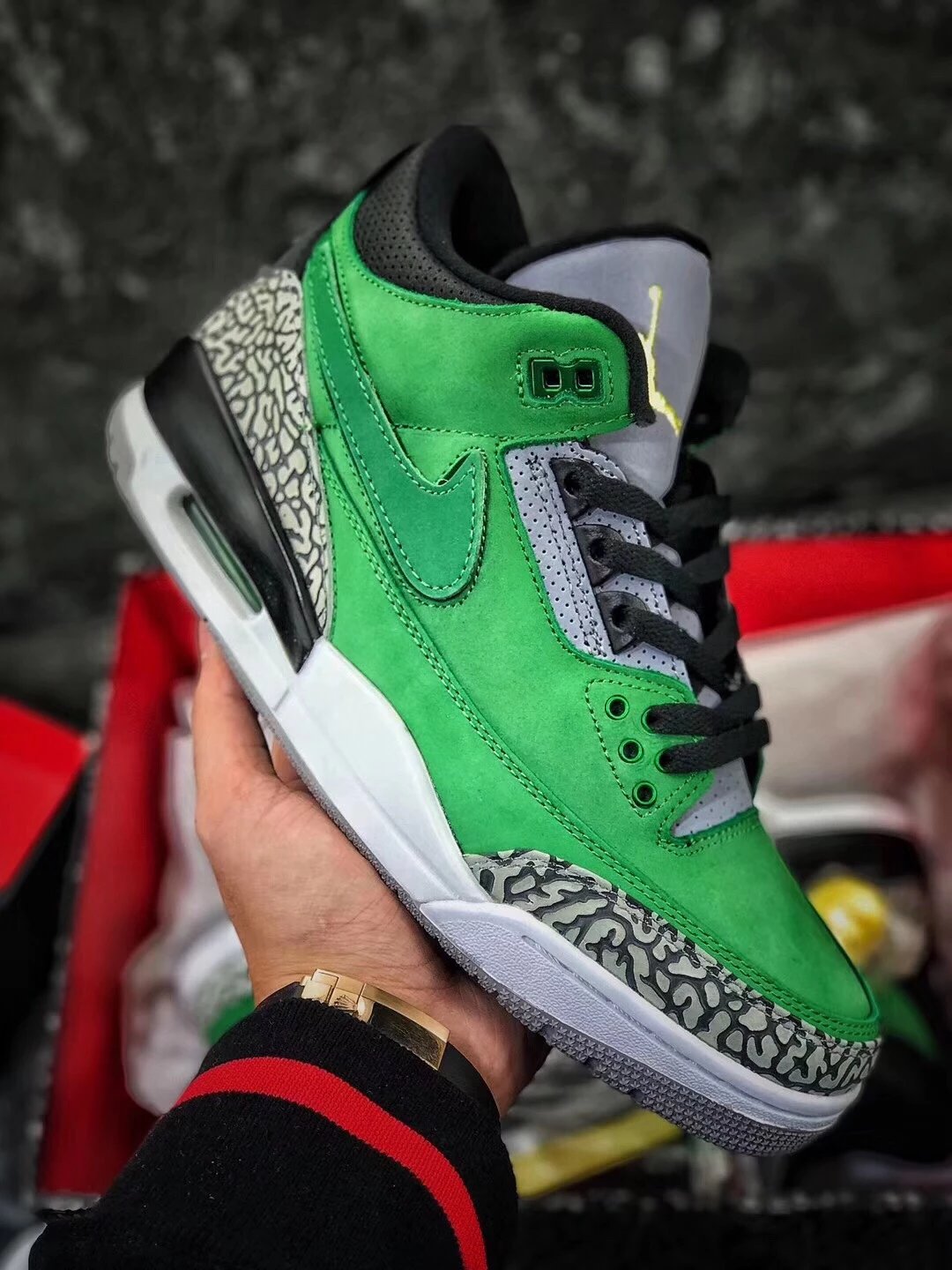 3 Oregon Ducks PE 俄勒冈鸭子绿 867493