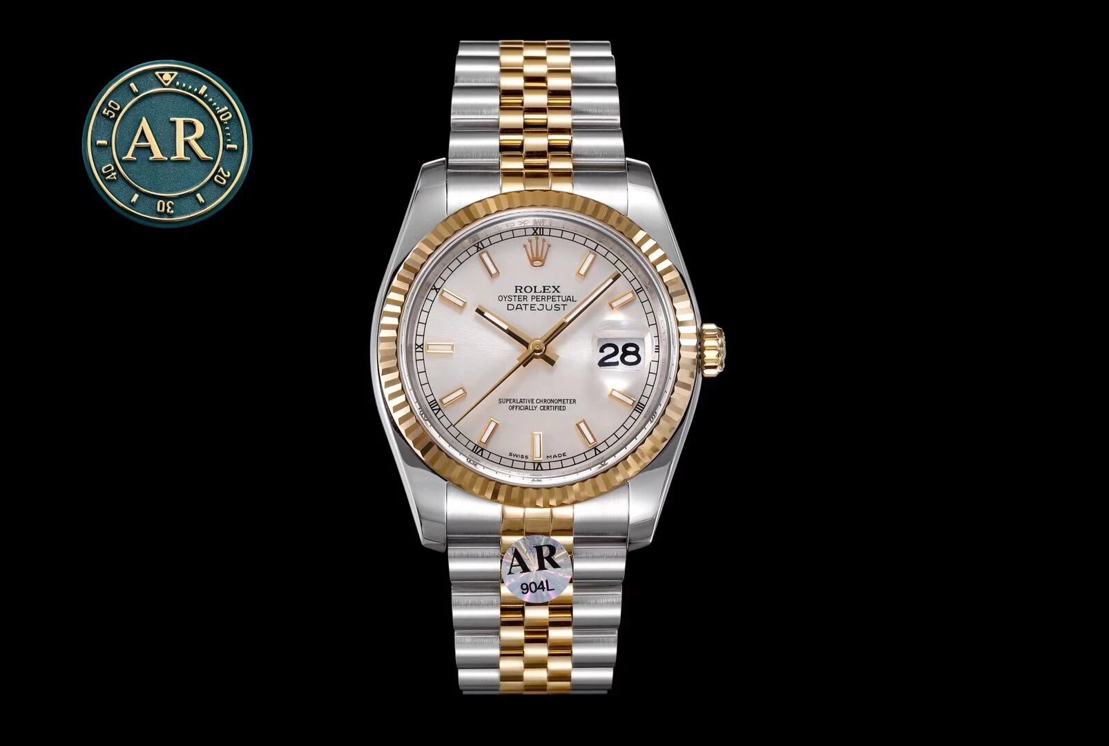 女款AR超强神作 ROLEX DATEJUST超级904L钢最强V2升级版日志型36mm系列腕表，3135机芯