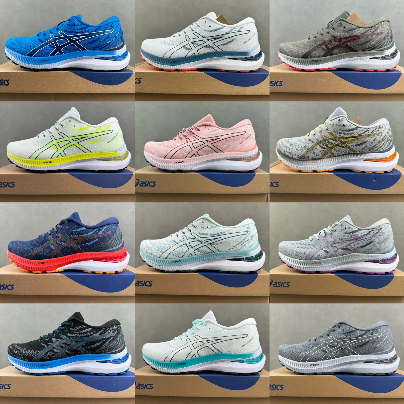 Asics Gel-Kayano 29 Purple Black Sneakers