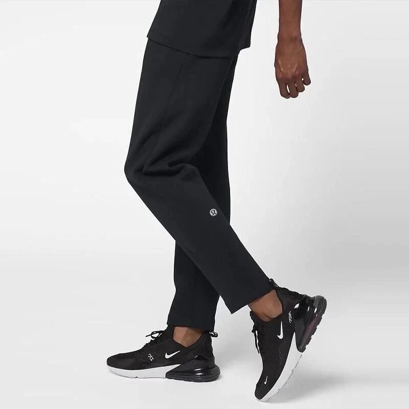 Lululemon露露柠檬 男士 秋冬新款 健身九分裤男健身裤修身篮球跑步运动裤潮运动休闲裤