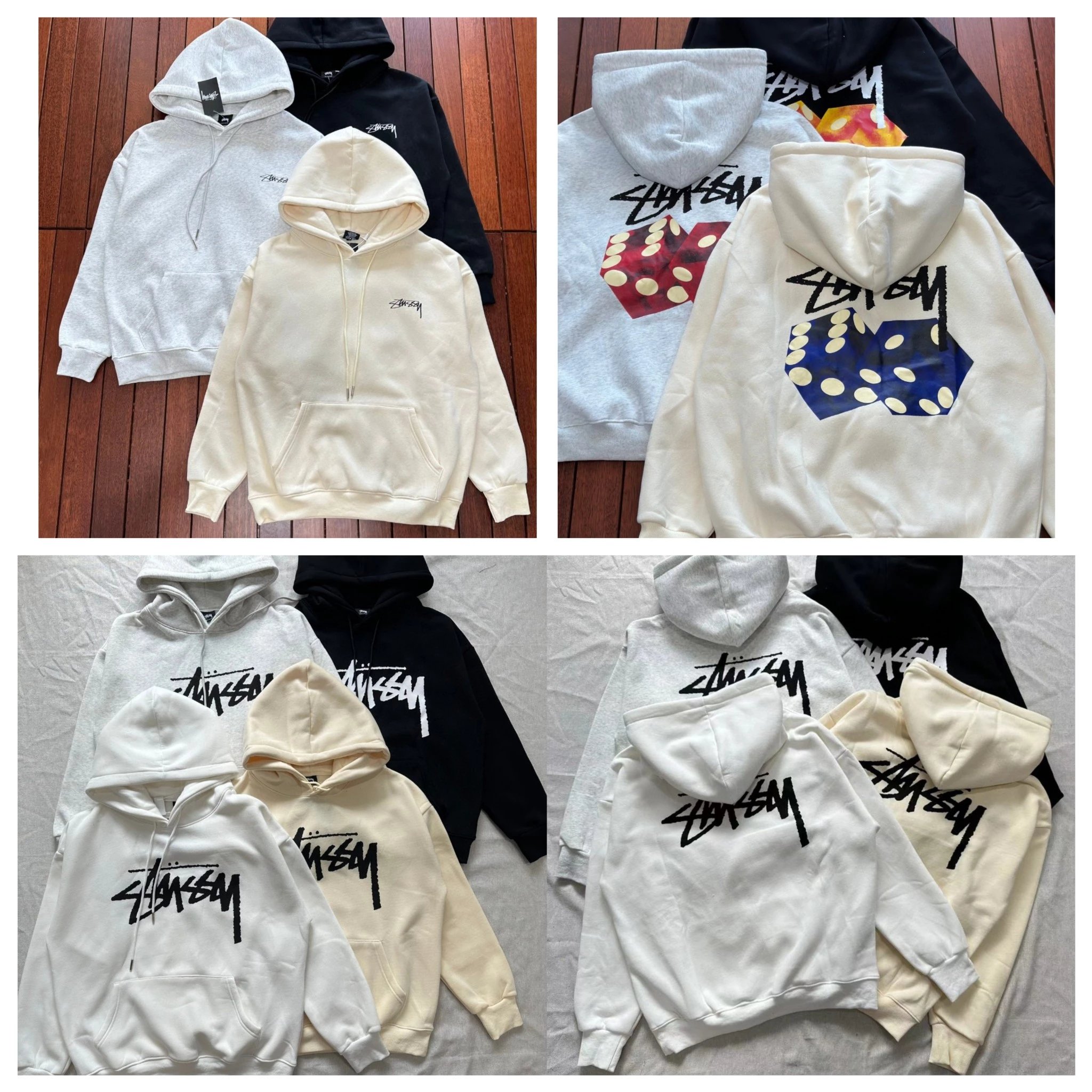 stu*** Hooded Fleece Sweatshirt Unisex