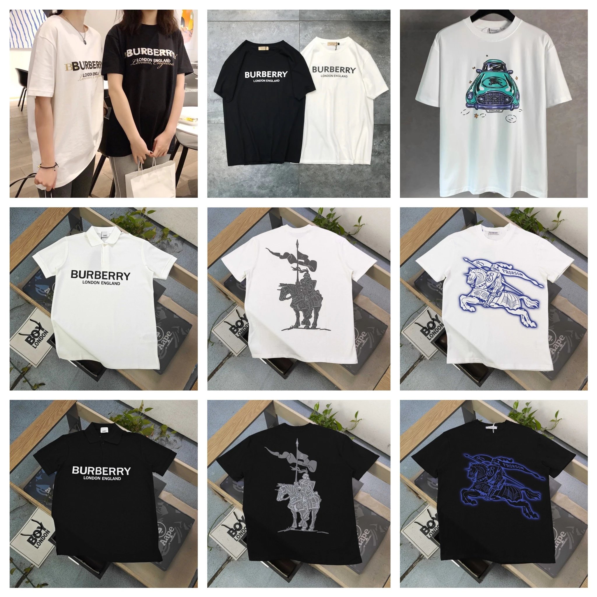 Burberry T-Shirts Collection