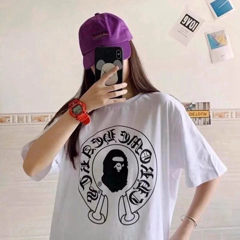 A Bathing Ape x Chrome Hearts T-shirt White