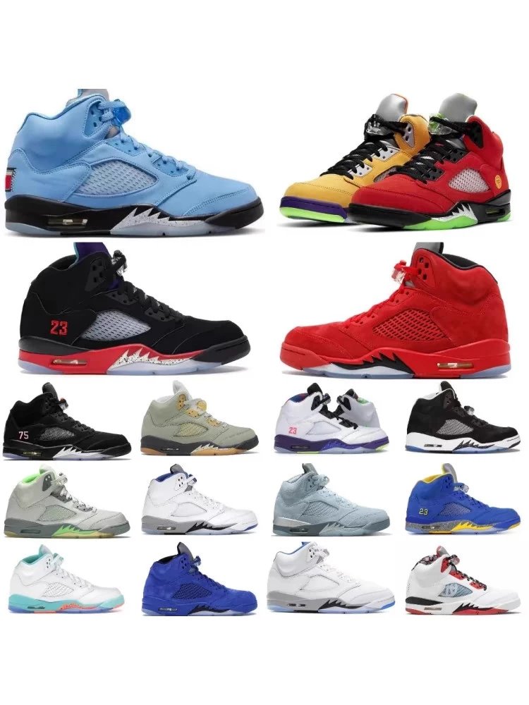[New Newcomer's New Store] Khaki24 Jordan 5 Black AJ5 Black Silver Joe 5 Couple 845035-003
