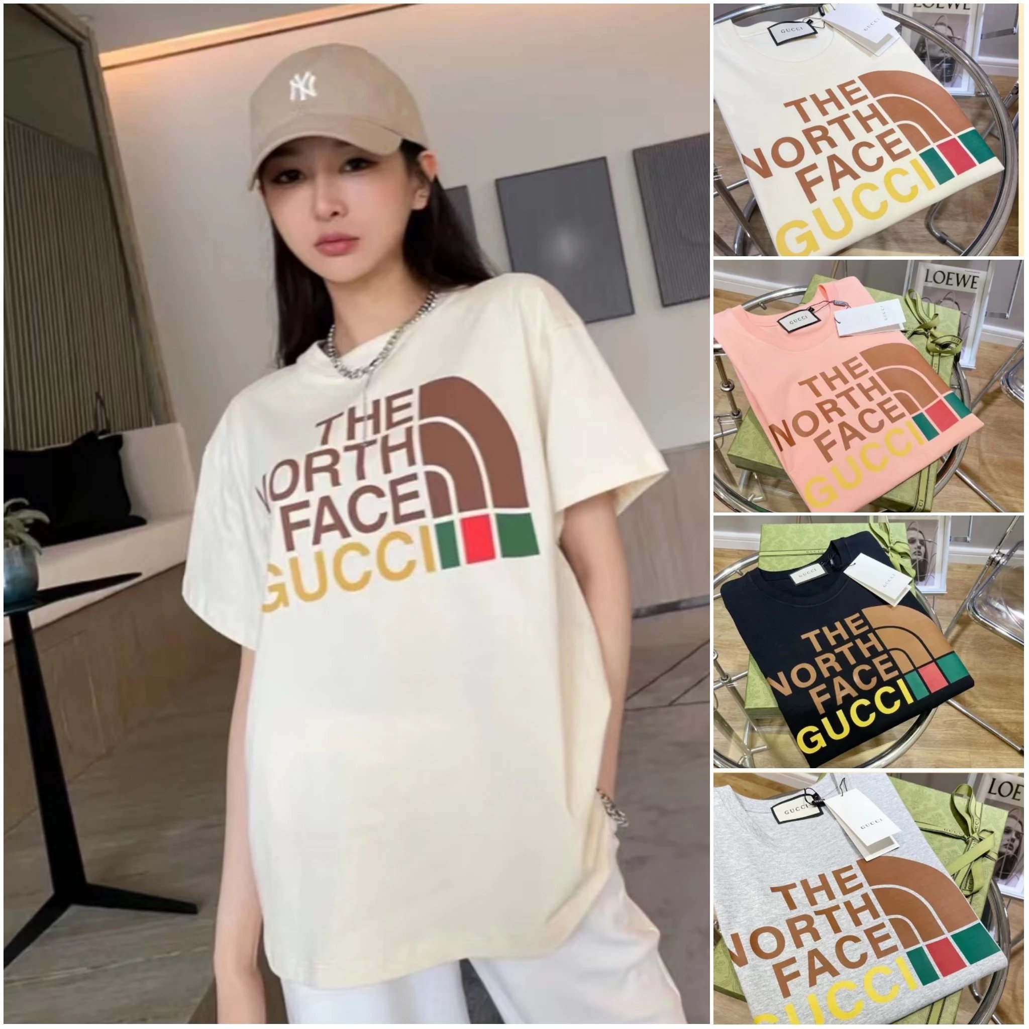 The North Face Gucci T-Shirt Collection