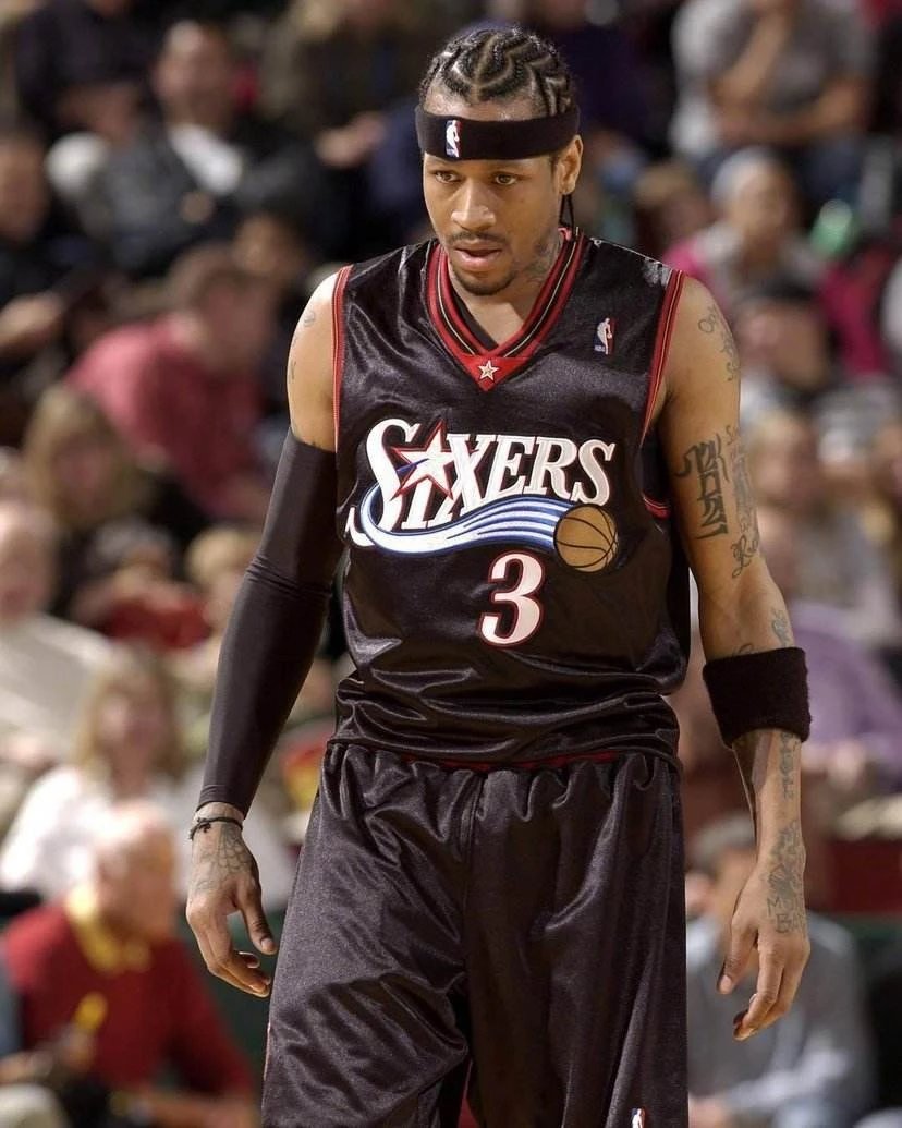 Philadelphia 76ers Allen Iverson #3 Retro Jersey