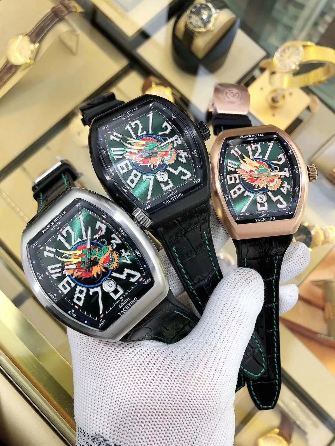 法兰‌克穆勒-Franck Muller Dragon‌ KingV45‌龙王系列男士机械手表 法穆兰