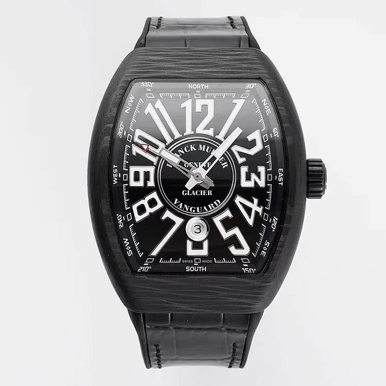 【ABF出品】法兰克穆勒Franck Muller法穆兰 Vanguard V45 碳纤维 25周年男士机械手表