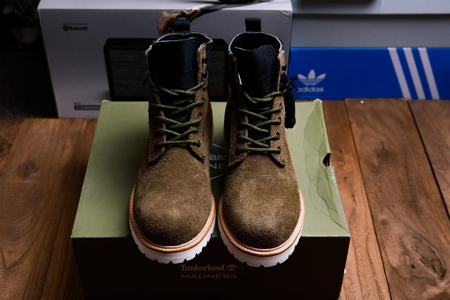 Timberland X MADNESS 天柏岚x余文乐二代 再次联名潮流巨作 机能防水工装靴