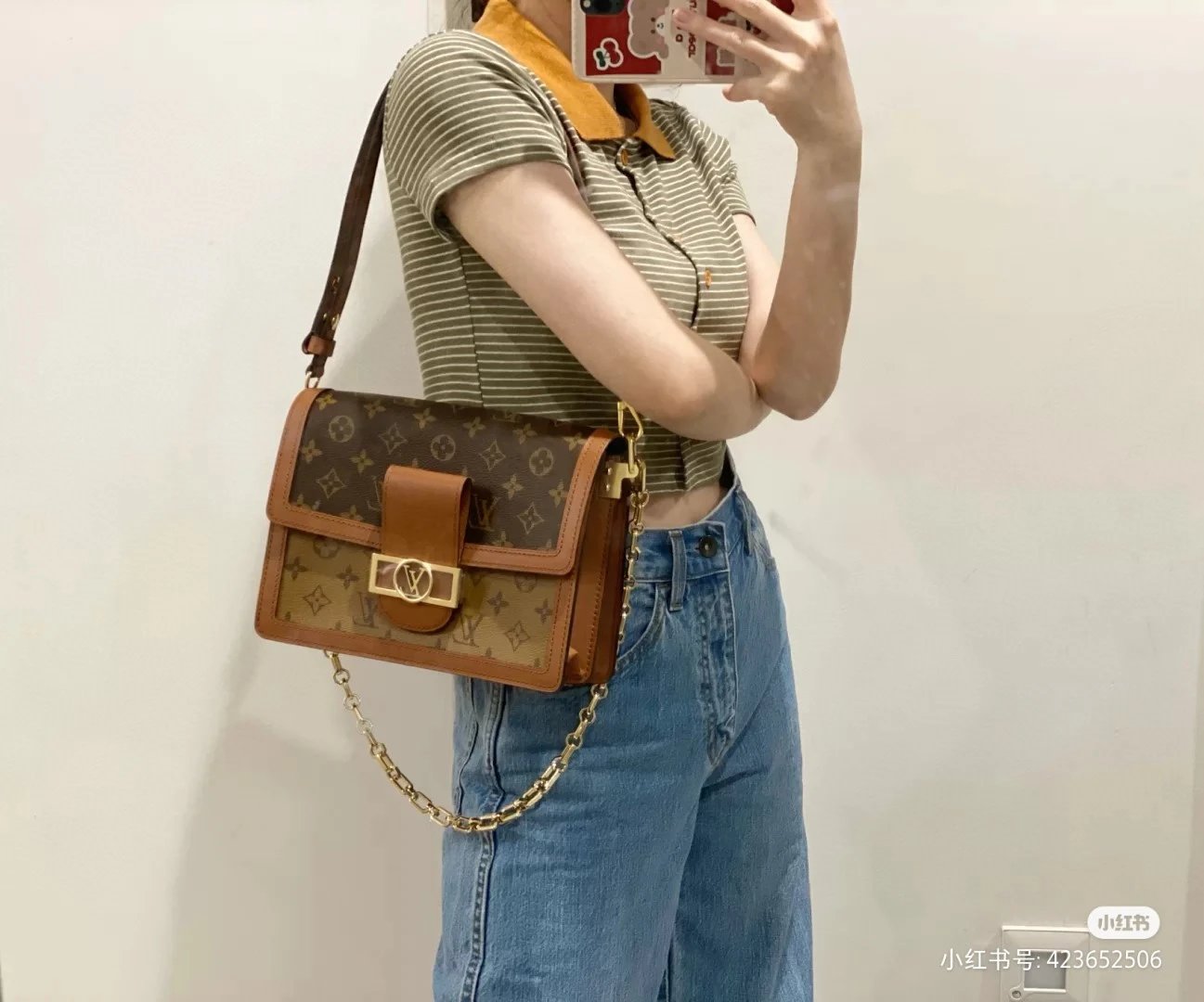 Louis Vuitton Dauphine MM Monogram Canvas
